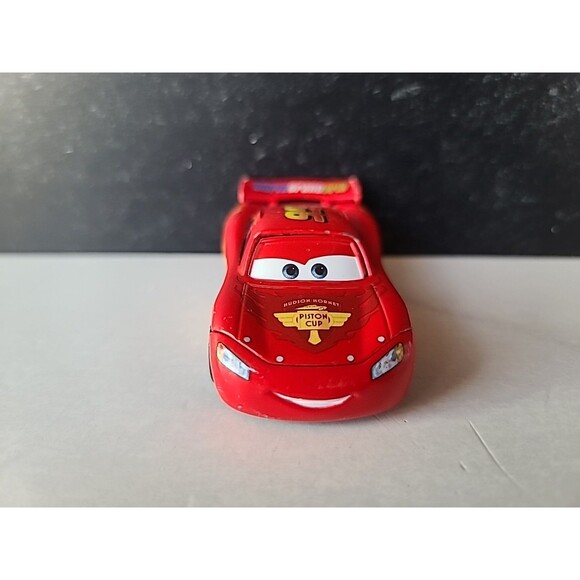 Disney Lighting Mcqueen Race Car Toy Used - Picture 2 of 10